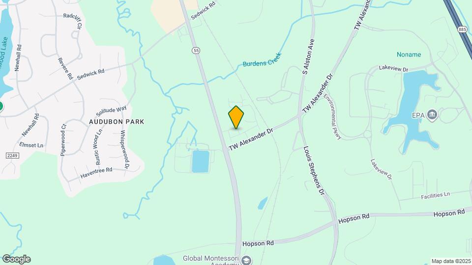 607 Bucknell Way Map and Location Details