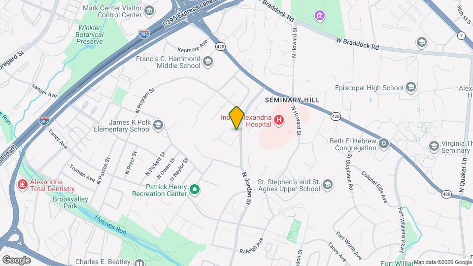 926 N Kemper St Map and Location Details