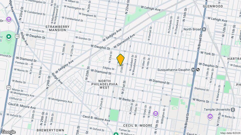 2140 N Van Pelt St, Unit UNIT 2 Mapa y Detalles de la Ubicación