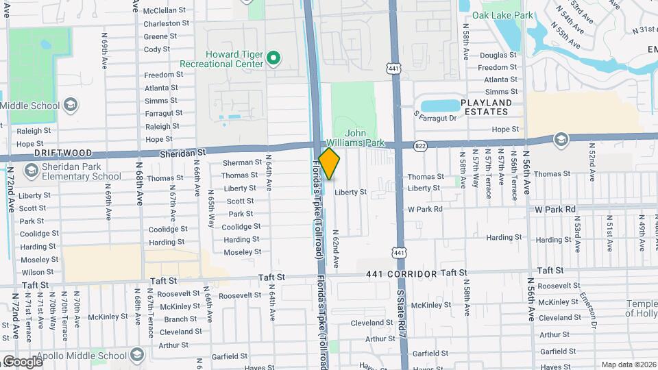 2230 N 62nd Ave Map and Location Details