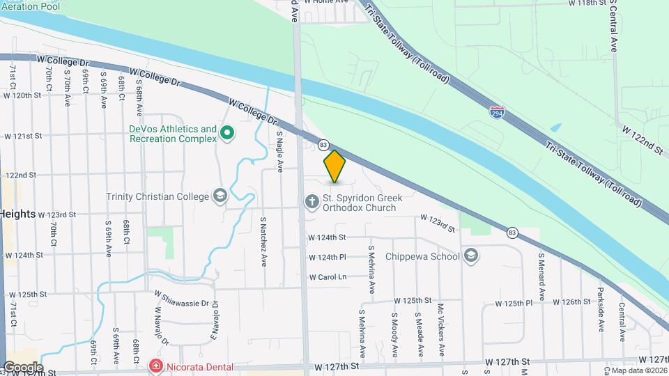 6352 Orchard Dr Map and Location Details