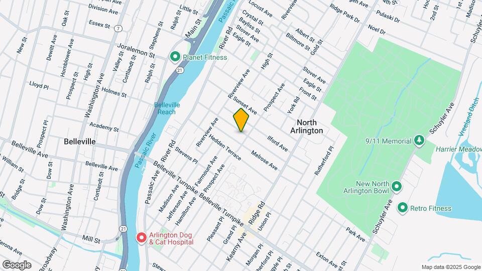 93 Hendel Ave, Unit 2 Map and Location Details