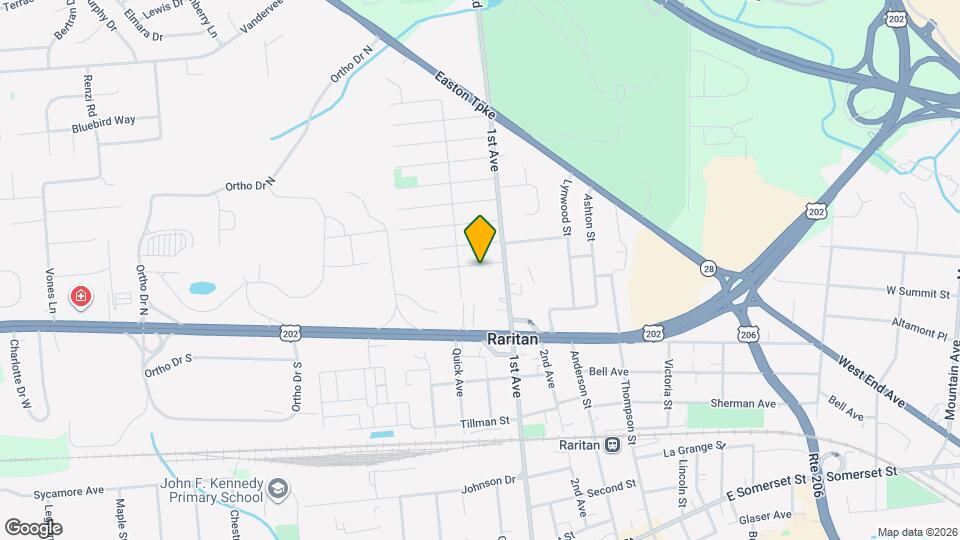 711 Brooklyn Ave Map and Location Details