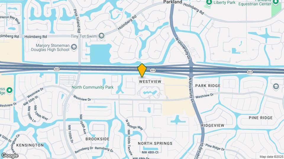 9968 NW 57th Manor Mapa y Detalles de la Ubicación