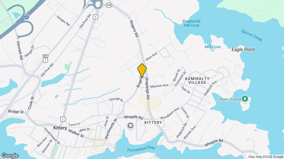 66 Rogers Rd Map and Location Details