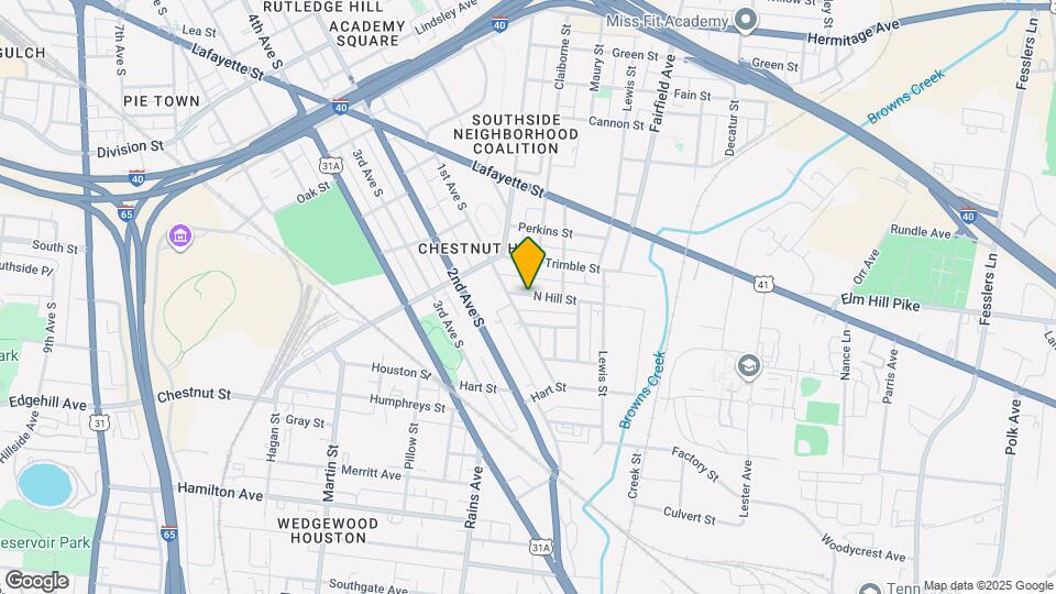 11 N Hill St Map and Location Details