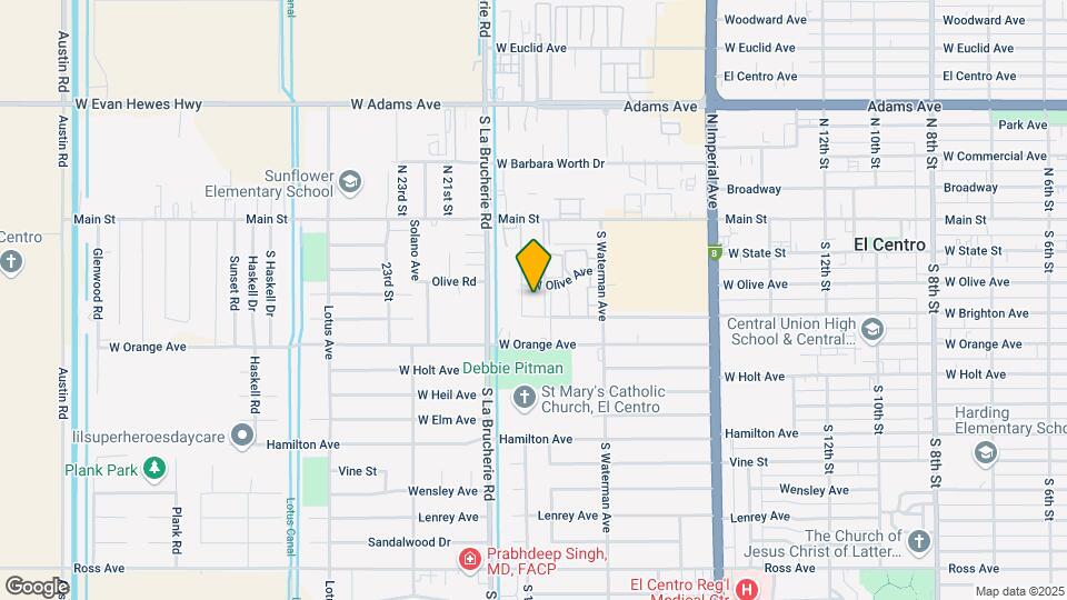 Parkside Villas Apartments Map and Location Details