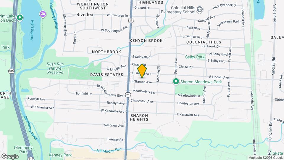 62 E Stanton Ave Map and Location Details