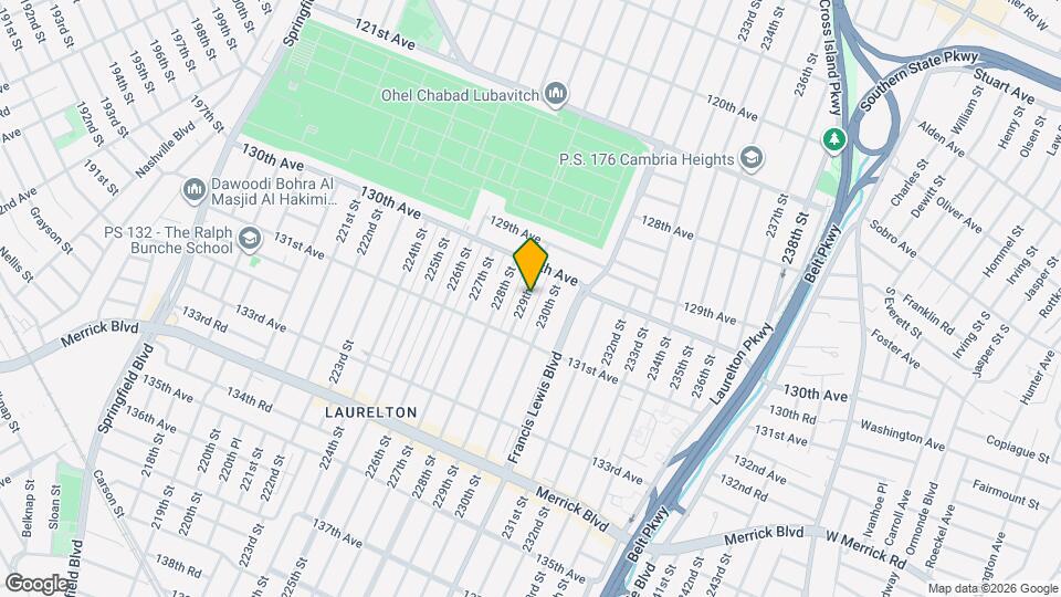 130-31 229th St Map and Location Details