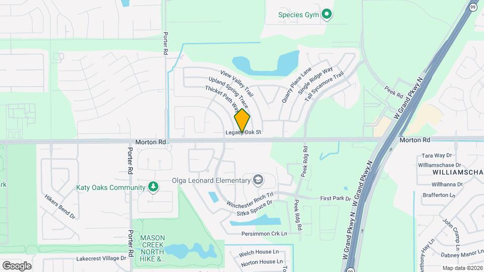 23603 Legacy Oak St Map and Location Details