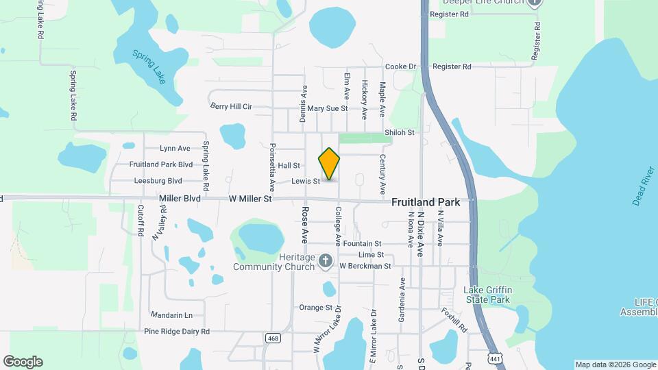 503 Lewis St Map and Location Details