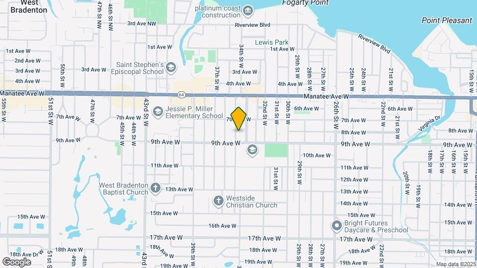 807 35th St W Map and Location Details