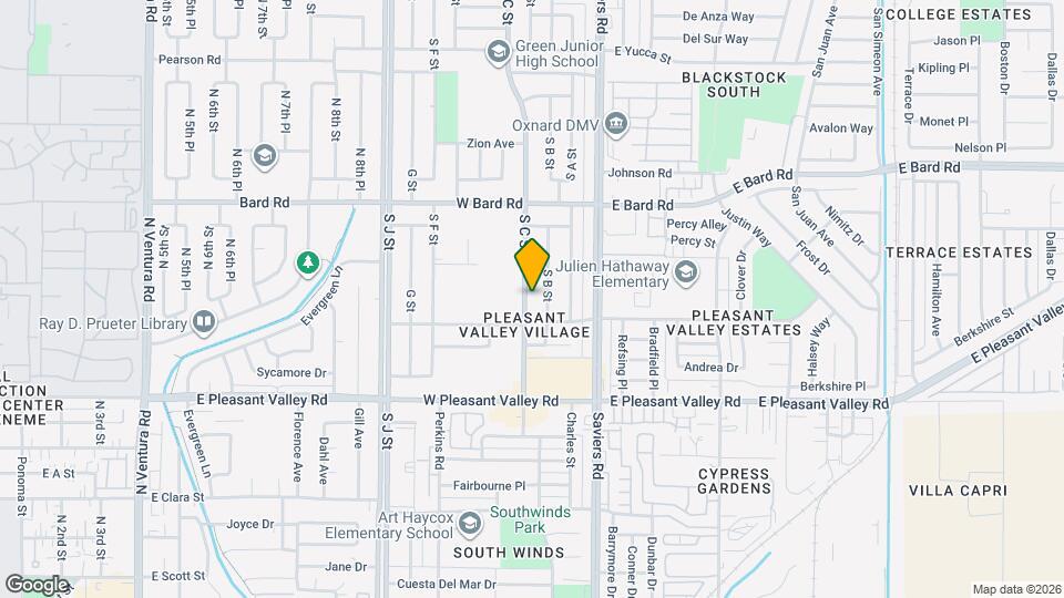 4632 S C St Mapa y Detalles de la Ubicación