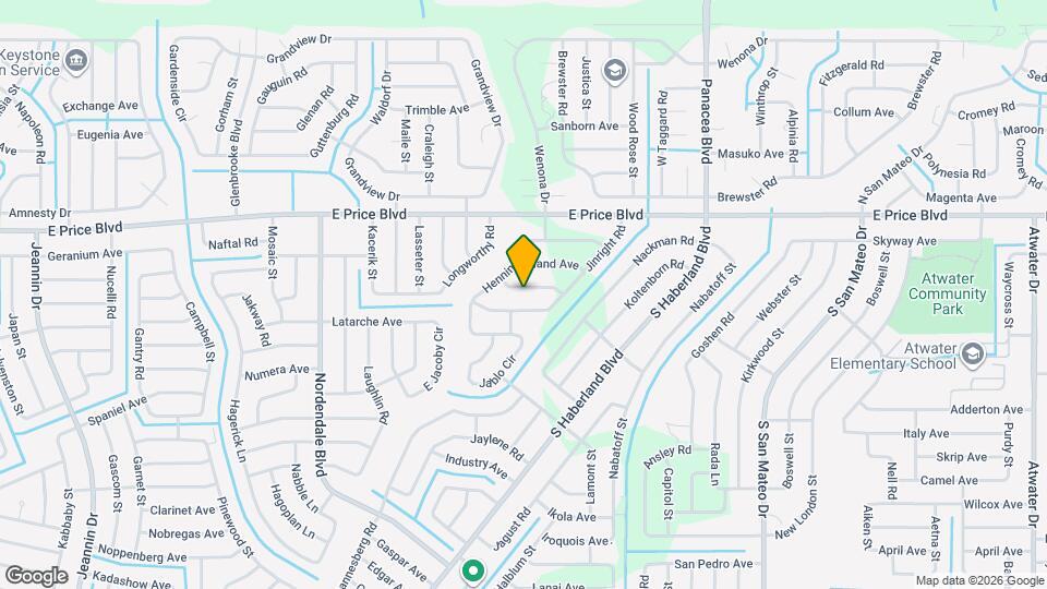 2637 Lacroix Ave Map and Location Details