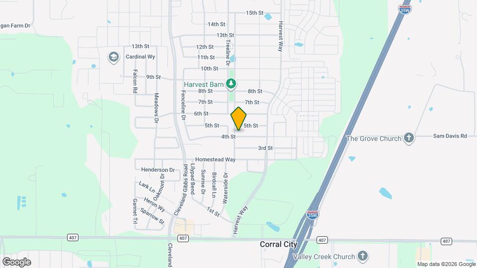 400 Sunflower Ave Map and Location Details