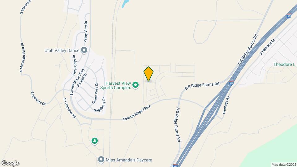 1351 Oakdale Dr Mapa y Detalles de la Ubicación