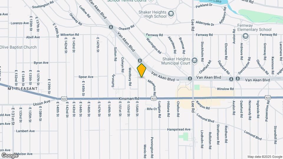 3414 Milverton Rd Map and Location Details