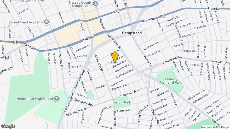 45 Eldridge Ave Map and Location Details