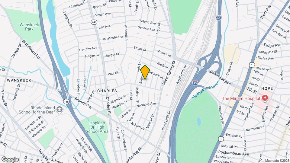 14 Amory St, Unit Unit 2 Mapa y Detalles de la Ubicación