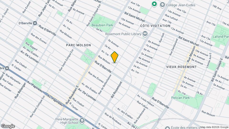 6209 Molson Rue Map and Location Details