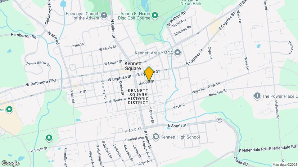 301 S Broad St Map and Location Details