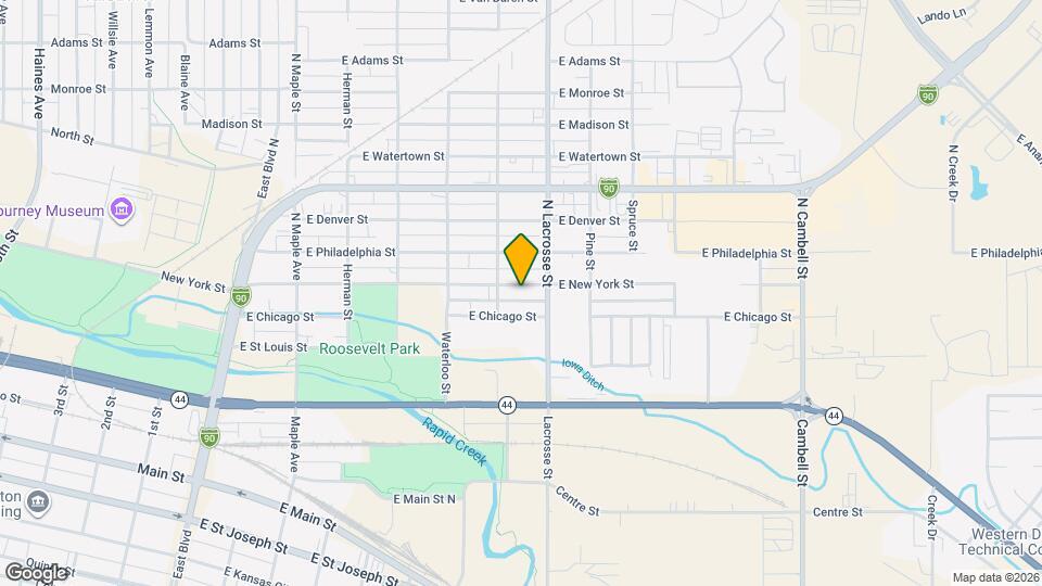 515 E New York St, Unit 515 1/2 east new york str Map and Location Details