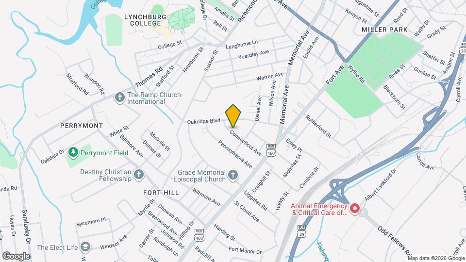 206 Connecticut Ave Map and Location Details