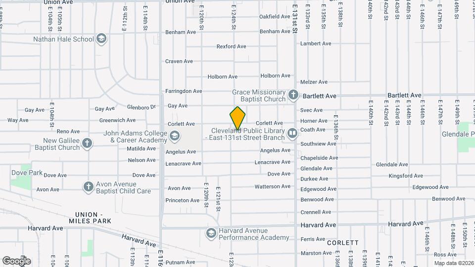 12315 Revere Ave Map and Location Details