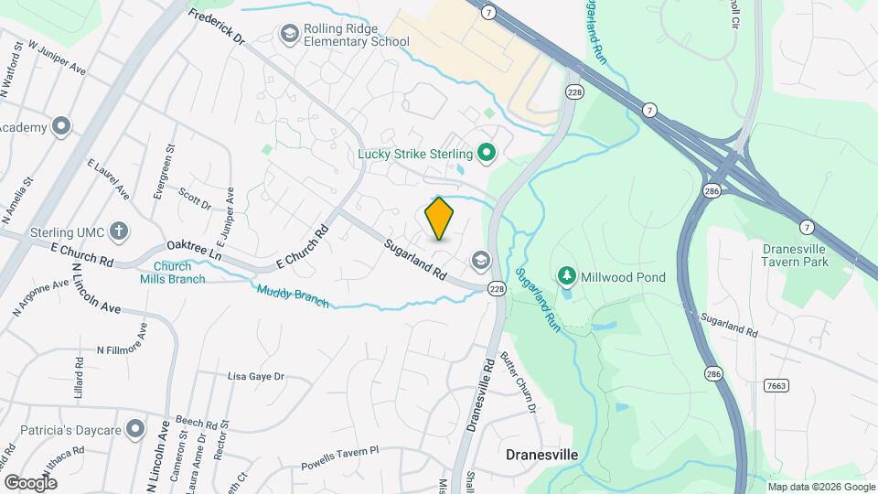 12429 Willow Falls Dr Map and Location Details