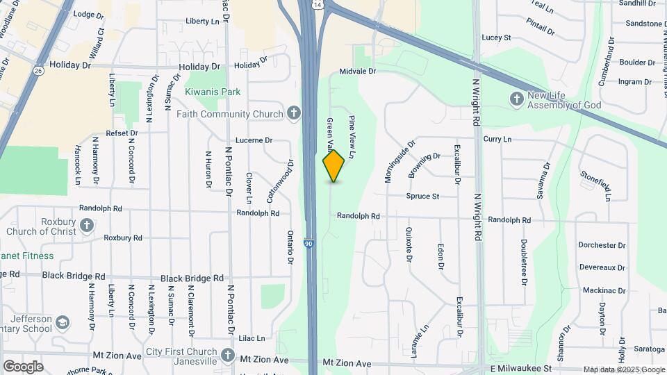 2102-2104 Green Valley Dr Map and Location Details