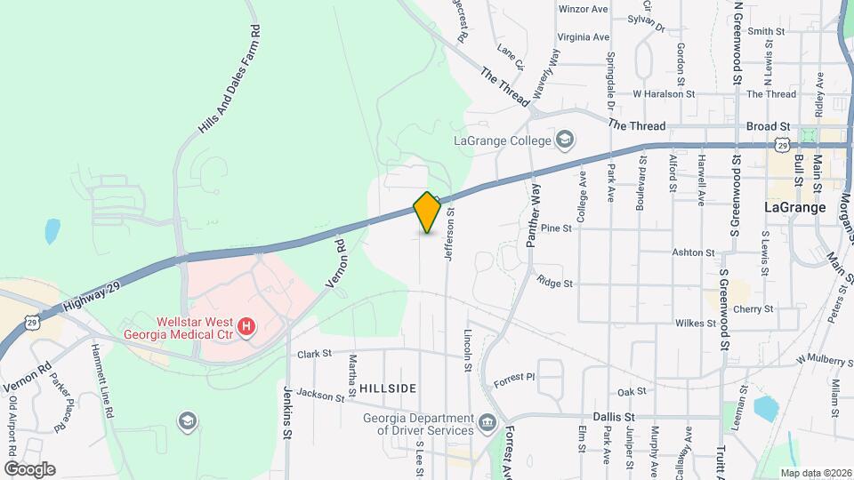 209 N Lee St Map and Location Details