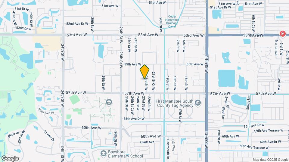 5606 23rd St W Map and Location Details