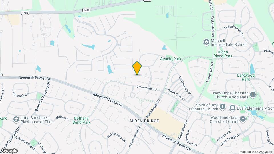 87 W Honey Grove Pl Map and Location Details