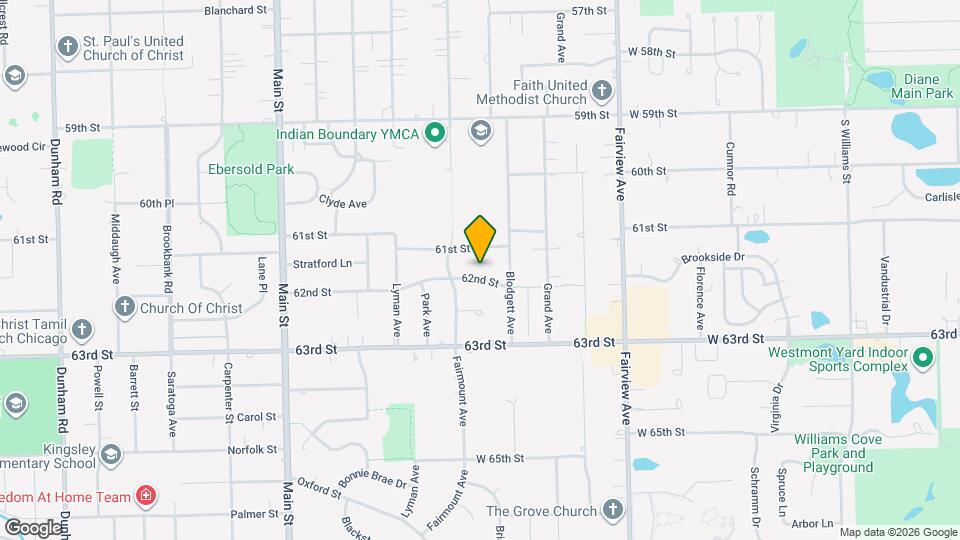 636 62nd St Map and Location Details