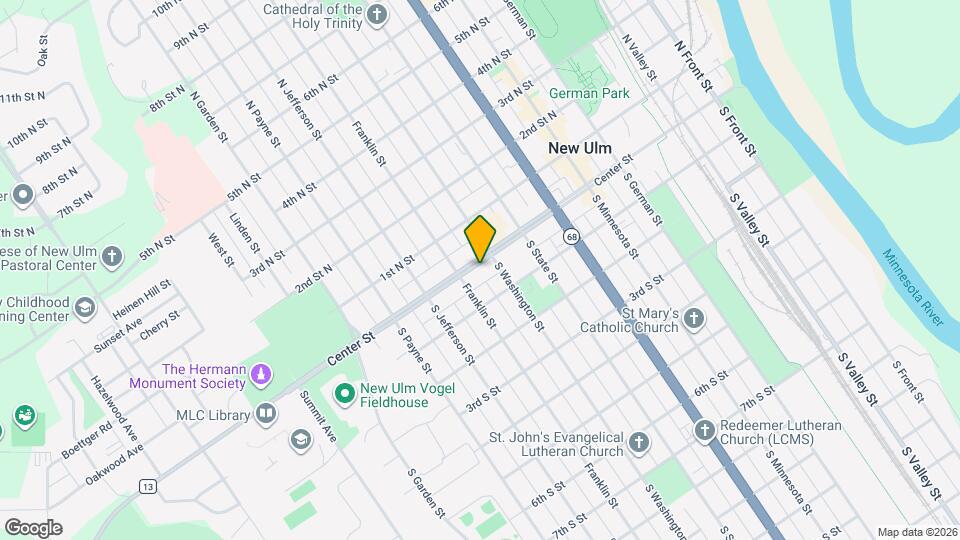 811 Center St Mapa y Detalles de la Ubicación