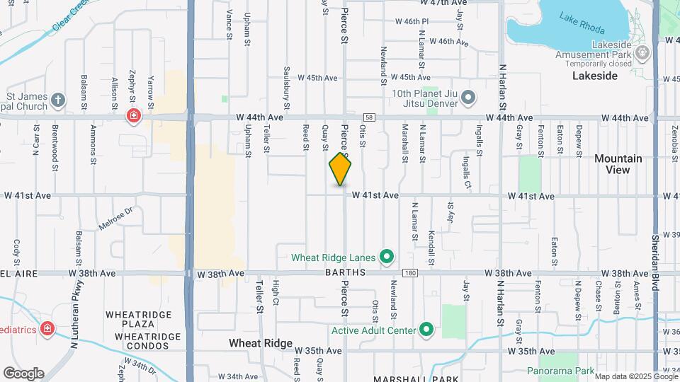 4105 Pierce St Mapa y Detalles de la Ubicación