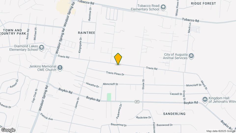 2334 Travis Rd Map and Location Details