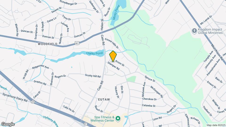 1152 Stamper Rd Map and Location Details