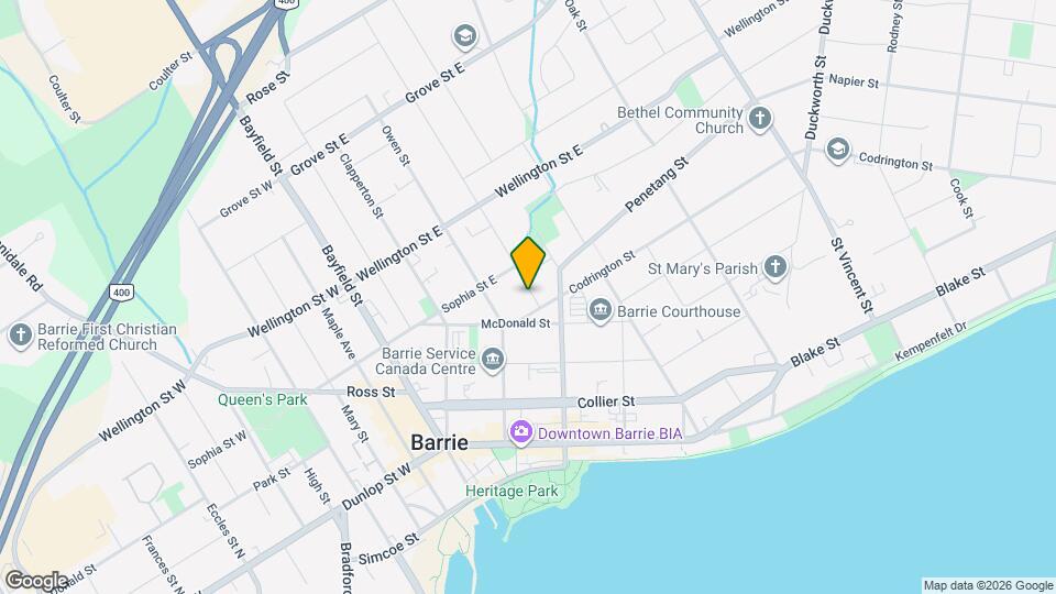 8 Peel St Map and Location Details