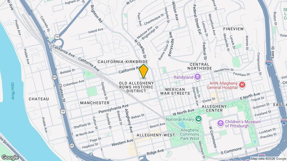 1609 Brighton Pl Map and Location Details