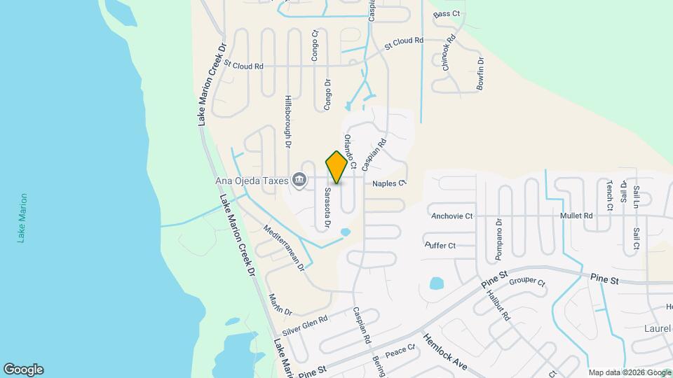 1441 Punta Gorda Dr Map and Location Details