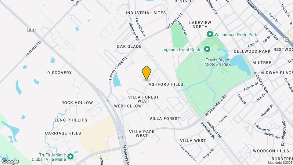 2712 Evergreen Cir Mapa y Detalles de la Ubicación