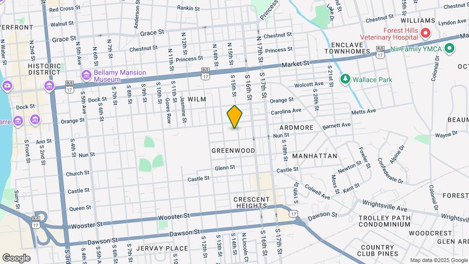 310 S 15th St Map and Location Details