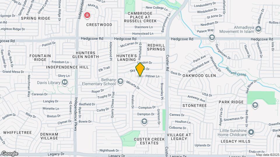 7617 Avalon Dr Map and Location Details