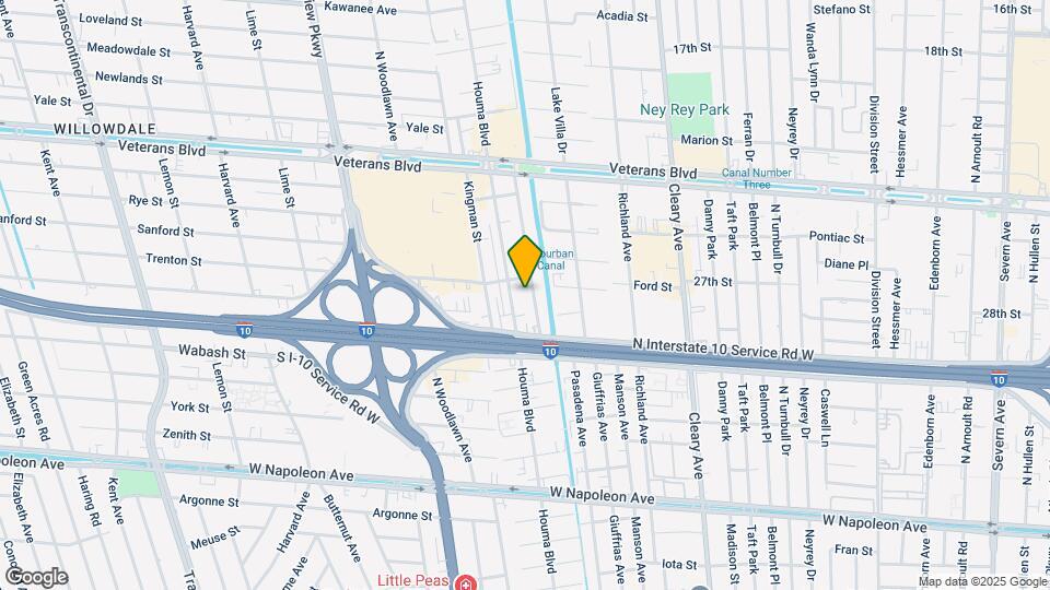 2808 Independence St Map and Location Details