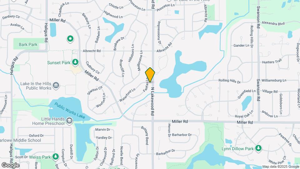 2660 Fairfax Ln Map and Location Details