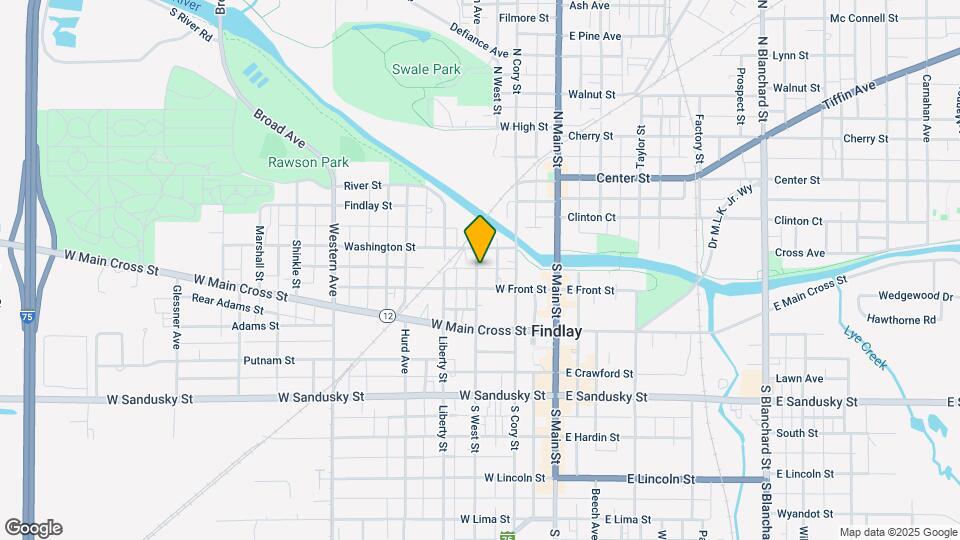 119 S West St, Unit A Map and Location Details