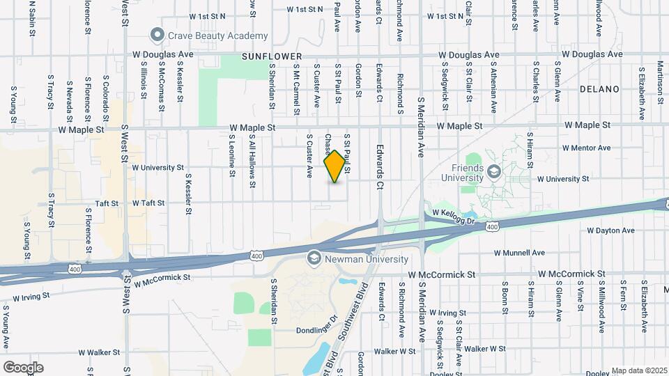 618 Chase St Map and Location Details