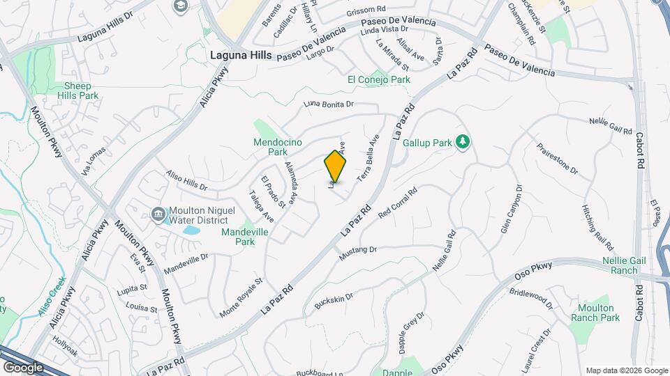 25992 La Cuesta Ave Map and Location Details