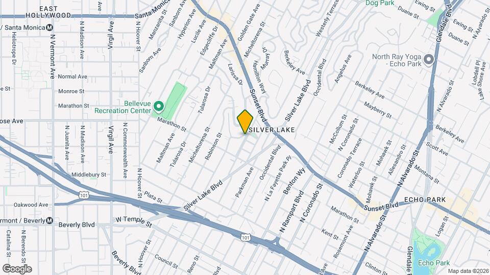 849 N Vendome St, Unit 849 N. Vendome St. Map and Location Details